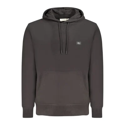 Black Cotton Men Sweater