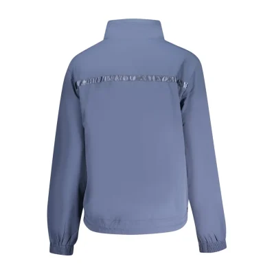 Blue Nylon Jackets & Coat