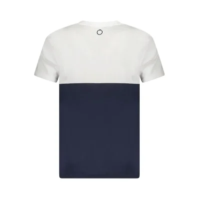 White Cotton Men T-Shirt