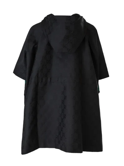 GG Jacquard Nylon Coat