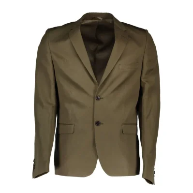 Green Haircalf Men's Suit