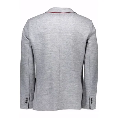 Gray Wool Men Jacket
