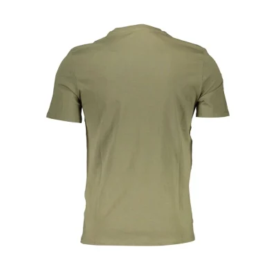 Green Cotton Men TShirt
