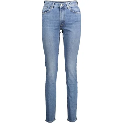 Blue Cotton Jeans & Pant
