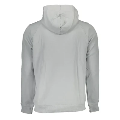 Gray Polyester Men Sweater