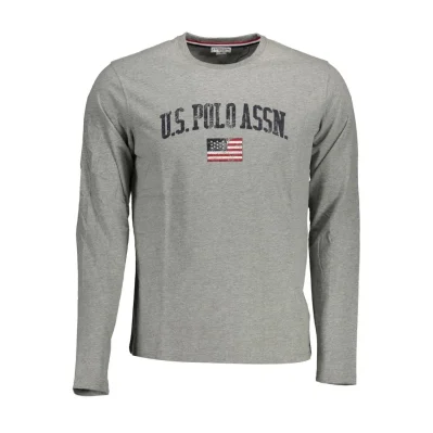 Gray Cotton Mens TShirt