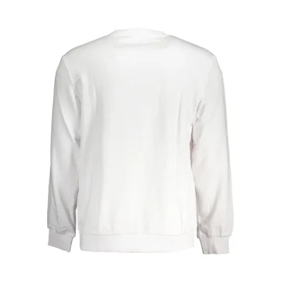 White Cotton Men Sweater