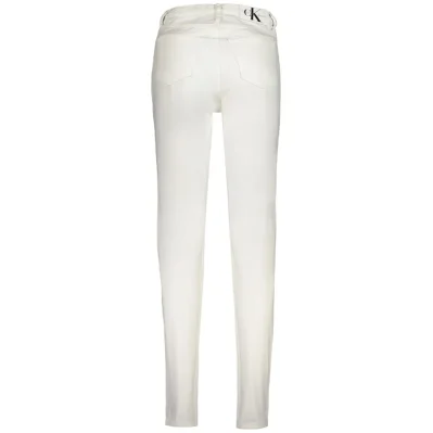 White Cotton Jeans & Pant