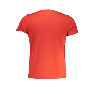 Pink Cotton Men T-Shirt