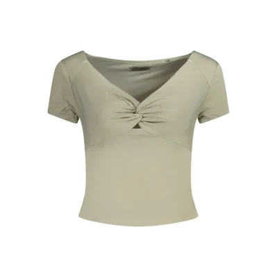 Green Modal Tops & T-Shirt