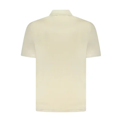 Beige Cotton Polo Shirt