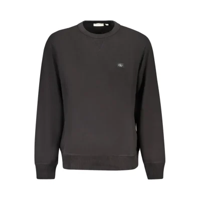 Black Cotton Sweater