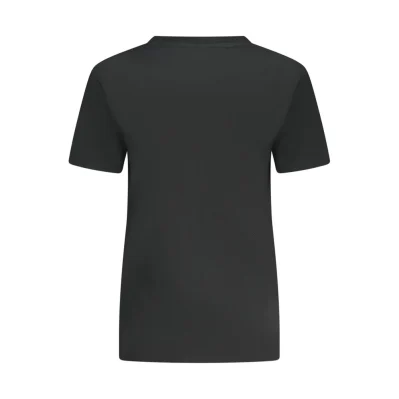 Black Cotton Tops & T-Shirt