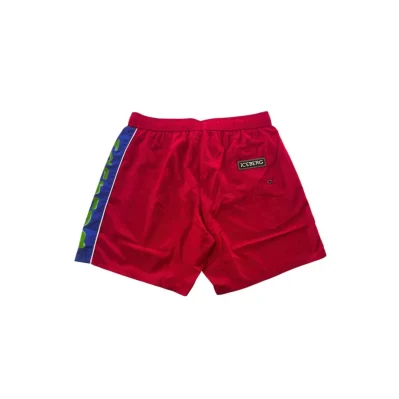 Red Polyester Swimwear