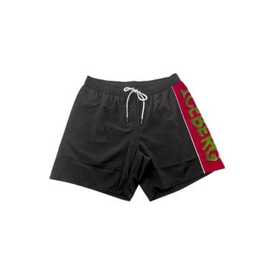 Black Polyester Swimwear