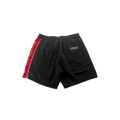 Black Polyester Swimwear