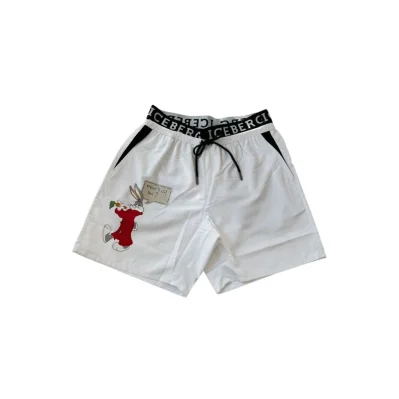 White Polyester Swimwear