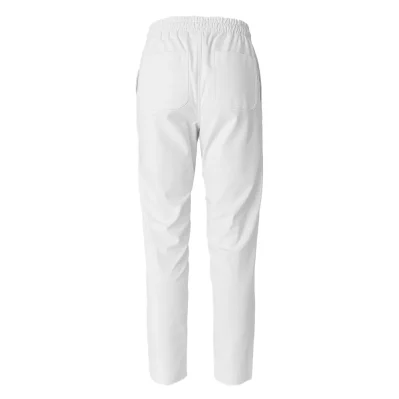 White Cotton Jeans & Pant