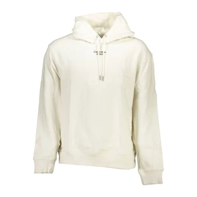 White Cotton Men Sweater