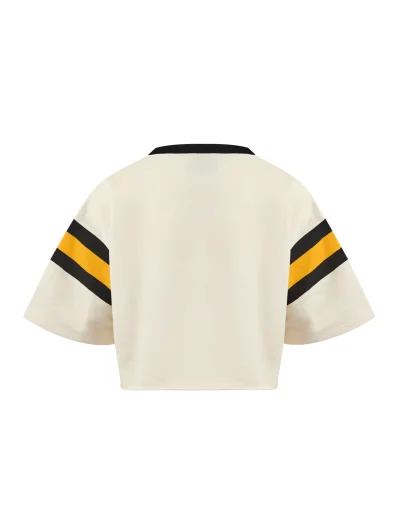 White Cotton Hooded T-shirt