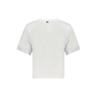 White Cotton Women Top