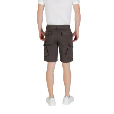 Gray Cotton Short