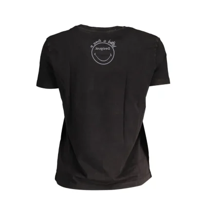 Black Cotton Women Top