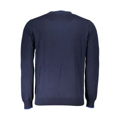 Blue Cotton Men Shirt