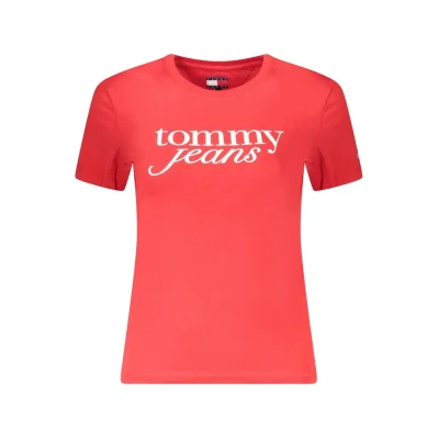 Red Cotton Tops & T-Shirt