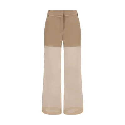 Semi-transparent Pants
