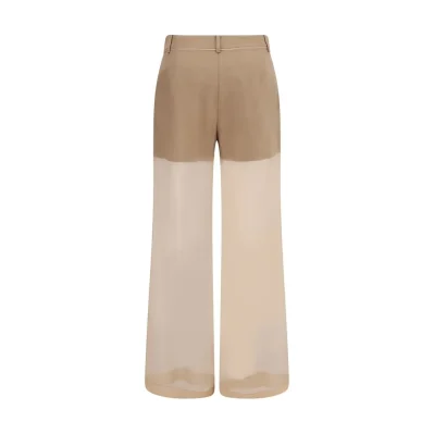 Semi-transparent Pants