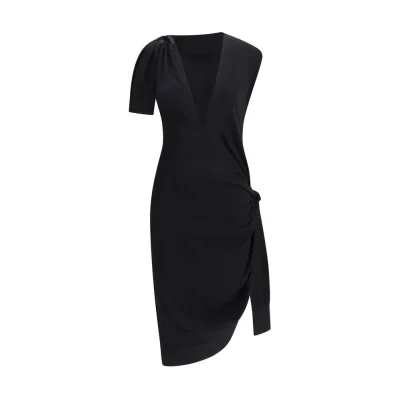Asymmetrical knit Dress