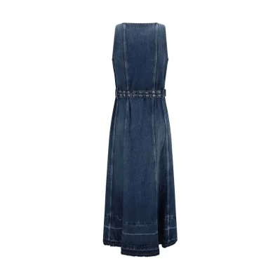 Denim midi Dress