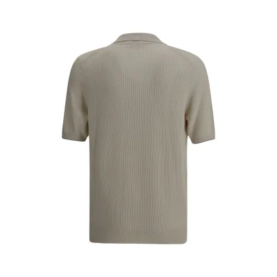 Ribbed Polo Shirt
