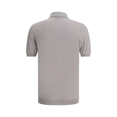 Ribbed Polo Shirt