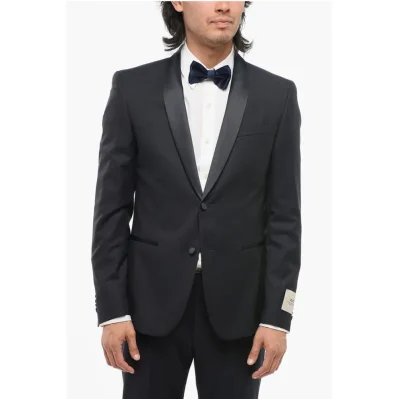 Black Wool Suits &Amp; Blazer