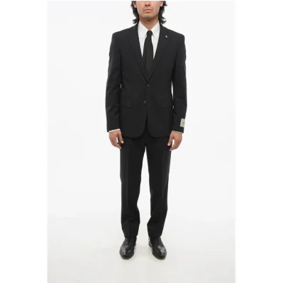 Black Wool Suits &Amp; Blazer