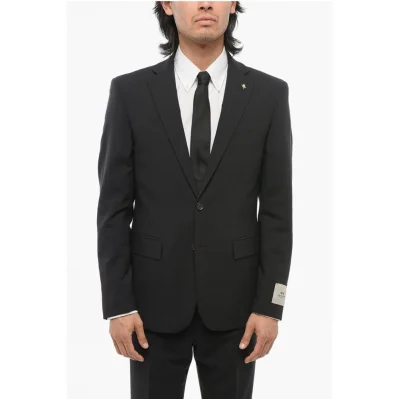 Black Wool Suits &Amp; Blazer