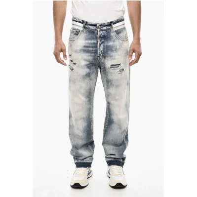 Blue Cotton Jeans Denim