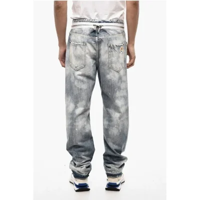 Blue Cotton Jeans Denim