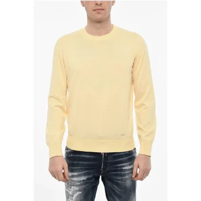 Yellow Cotton Sweater