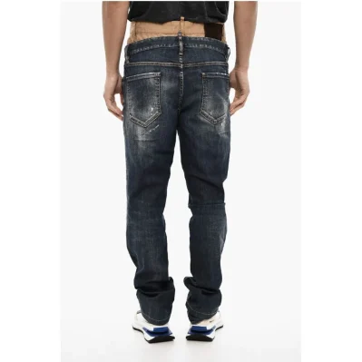 Blue Cotton Jeans Denim