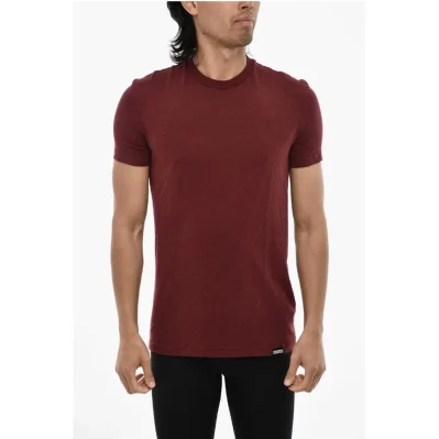 Burgundy Cotton Underwear