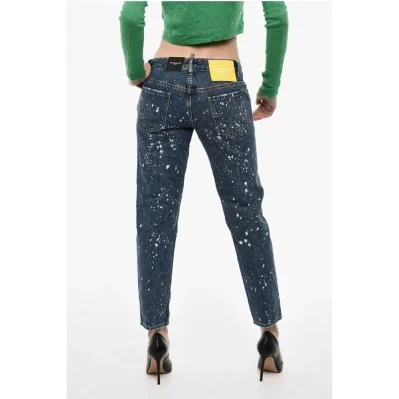 Blue Cotton Jeans Denim
