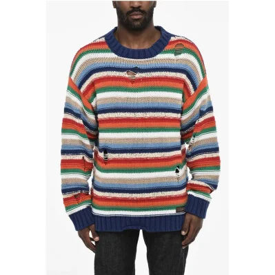 Multicolor Cotton Sweater
