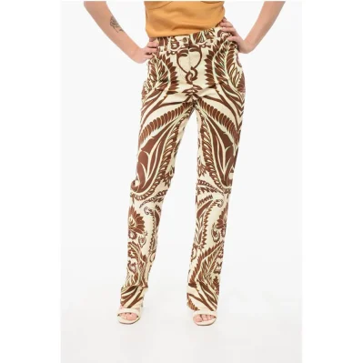 Multicolor Cotton Pant
