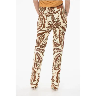 Multicolor Cotton Pant