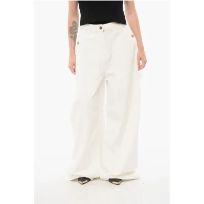 White Cotton Jeans Denim