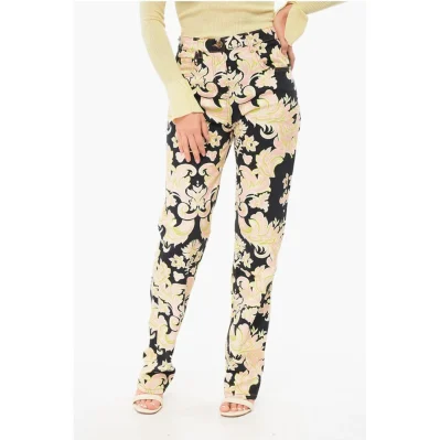 Multicolor Cotton Pant