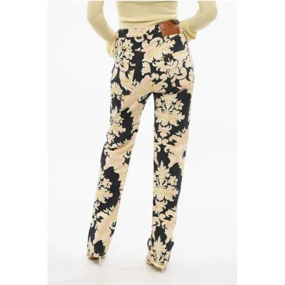 Multicolor Cotton Pant